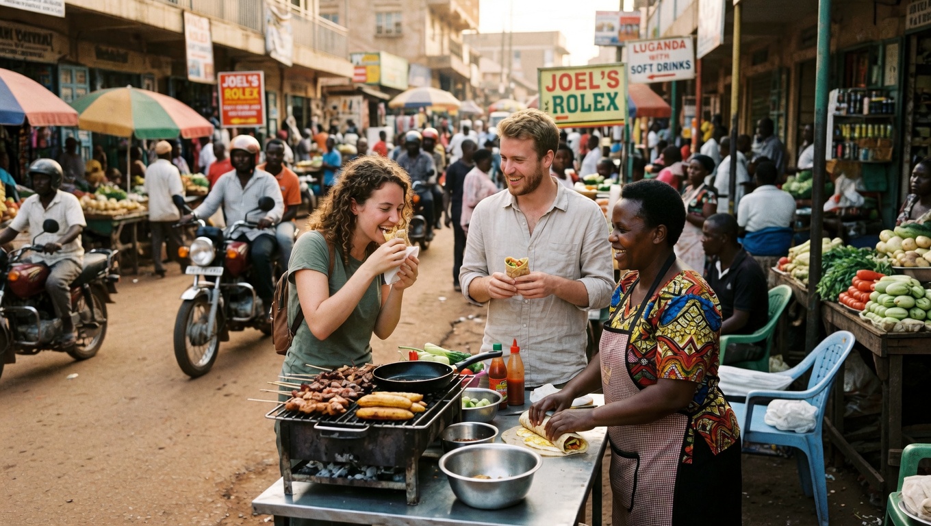 Street food in kampala